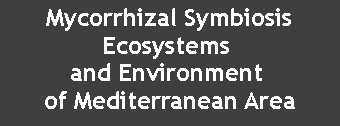 Zone de Texte: Mycorrhizal SymbiosisEcosystems and Environment of Mediterranean Area 